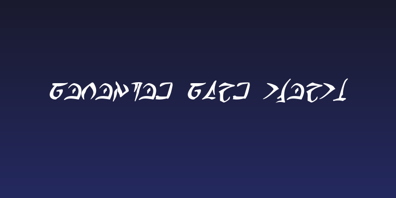 Barazhad Bold Italic Social Header