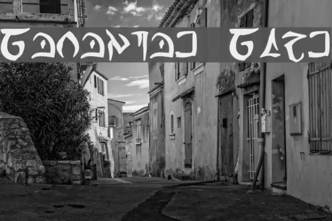 Barazhad Bold Font examples