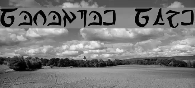 Barazhad Bold Font examples