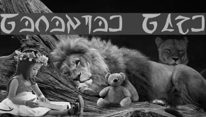 Barazhad Bold Font examples