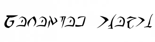Barazhad Italic  Descarca Fonturi Gratis