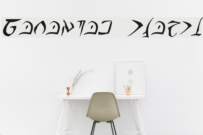 Barazhad Italic Font examples