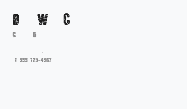 Barb Wire Club Business Card