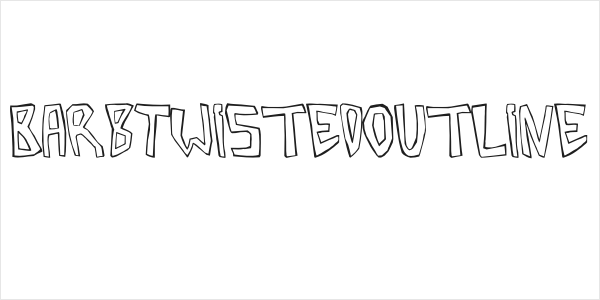 BarbTwistedOutline Logo