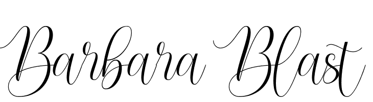 Barbara Blast  baixar fontes gratis