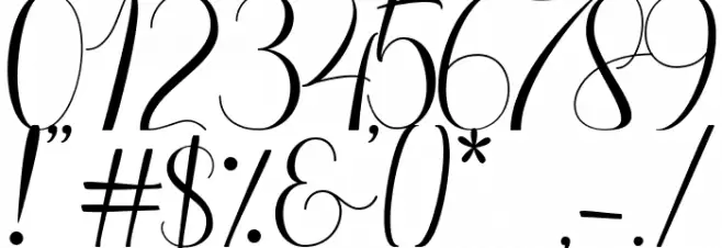 Barbara Blast Font OTHER CHARS