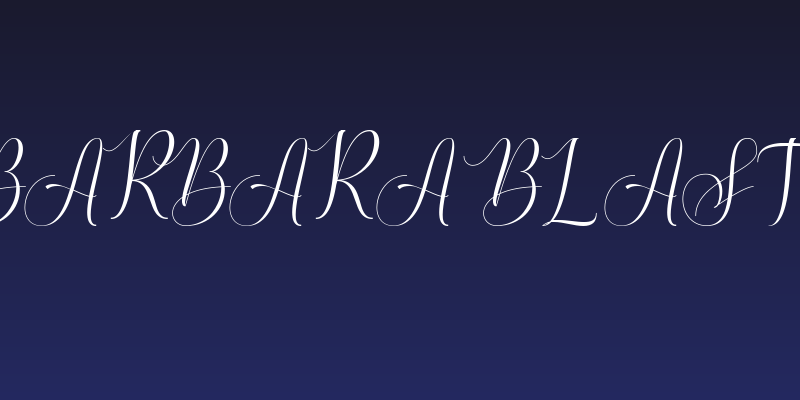 Barbara Blast Social Header