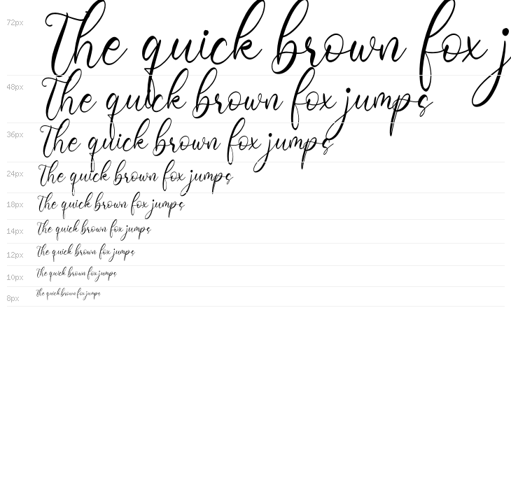 Barbara Derina Italic Waterfall