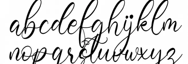 Barbara Derina Italic Caratteri MINUSCOLO
