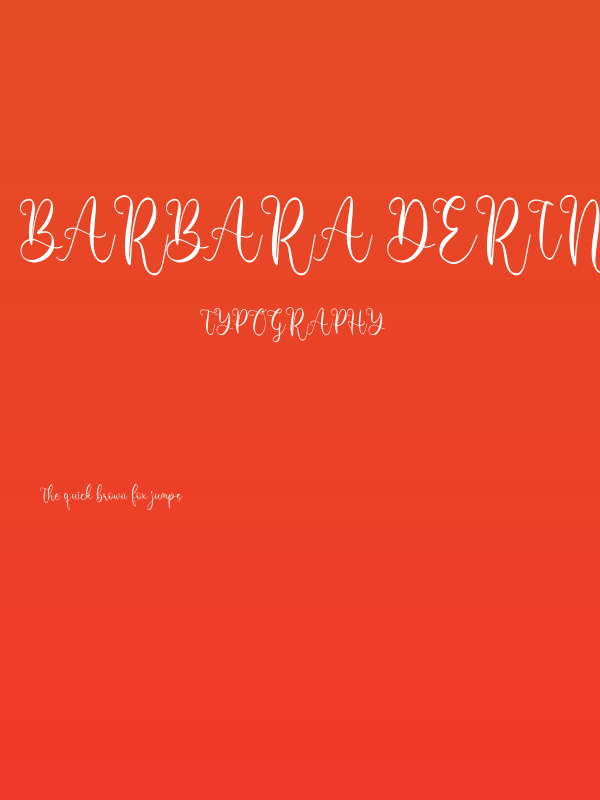 Barbara Derina Poster
