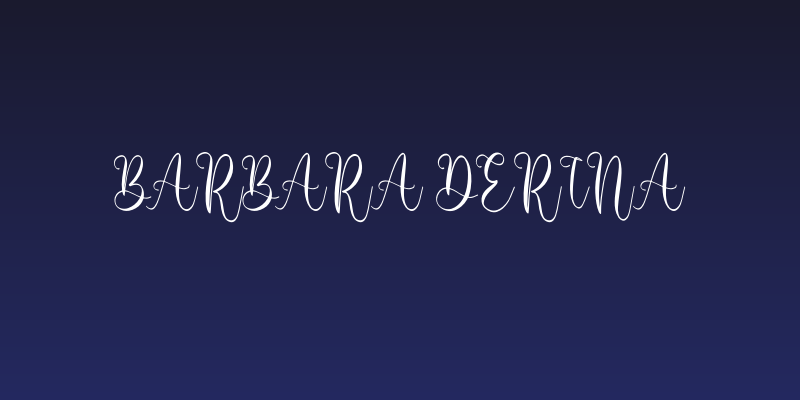 Barbara Derina Social Header