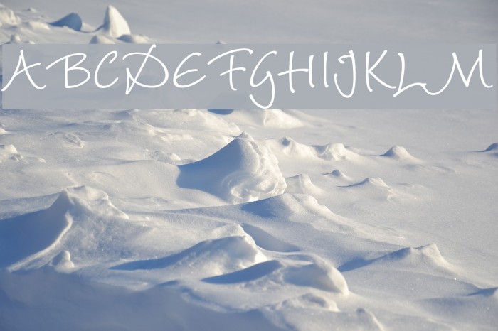 Barbara Hand Font examples