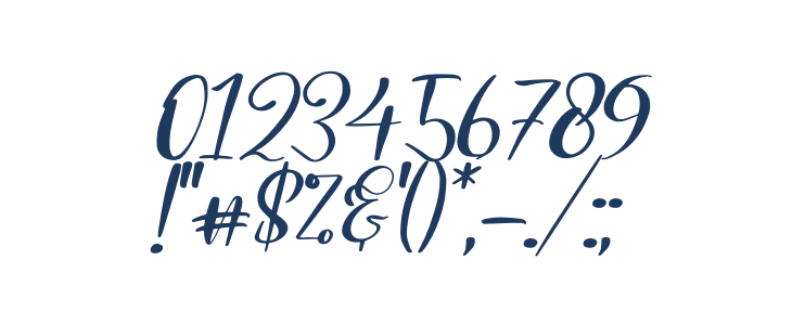 Barbara Lattvia Italic Other Characters