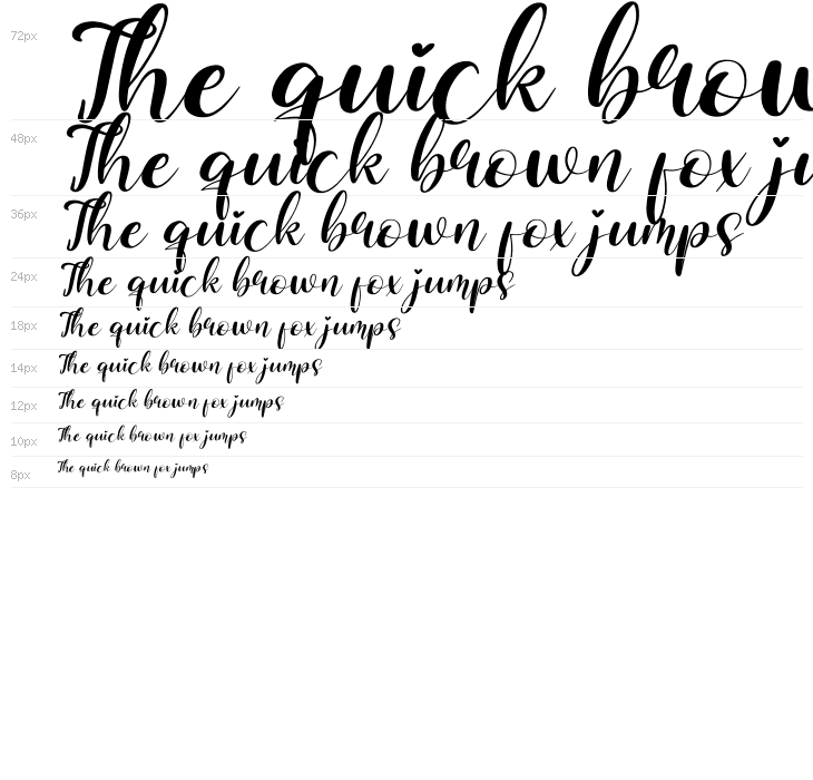 Barbara Lattvia Italic Waterfall