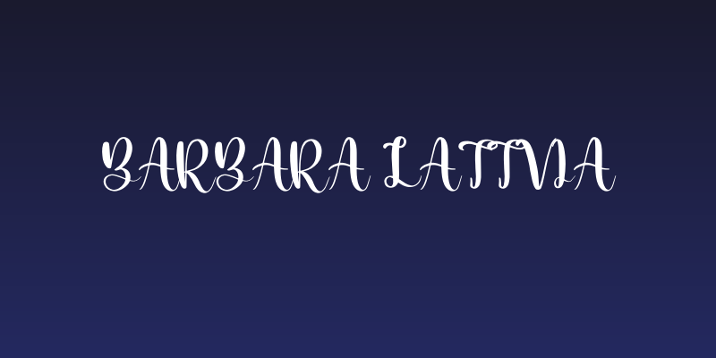 Barbara Lattvia Social Header