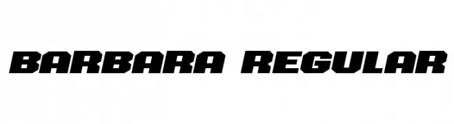 Barbara Regular  لخطوط تنزيل