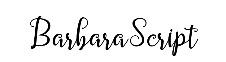 BarbaraScript  font caratteri gratis