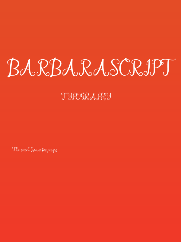 BarbaraScript Poster