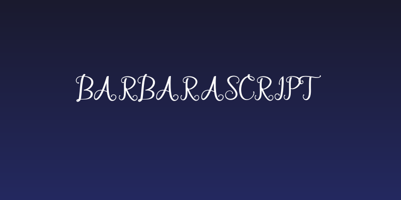 BarbaraScript Social Header