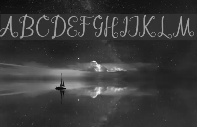 BarbaraScript Font examples