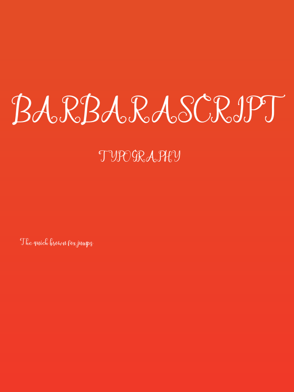 BarbaraScript Poster