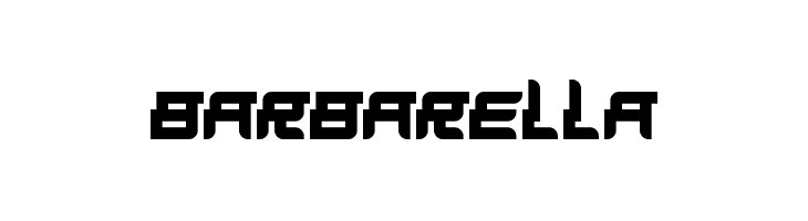 Barbarella  Fuentes Gratis Descargar