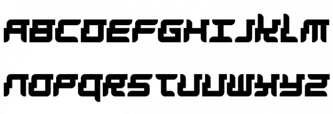 Barbarella Font Litere mici