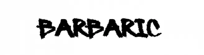 Barbaric  لخطوط تنزيل