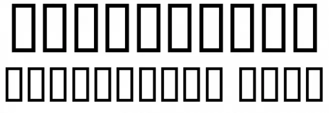 Barbaric Font OTHER CHARS