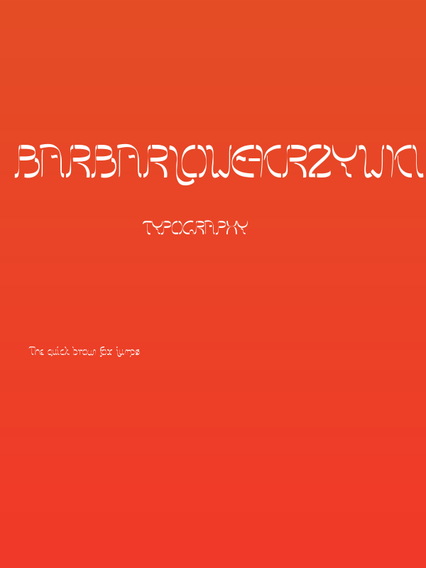 Barbarjowe-Krzywki Poster