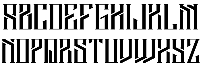 Barbarossa Font LOWERCASE