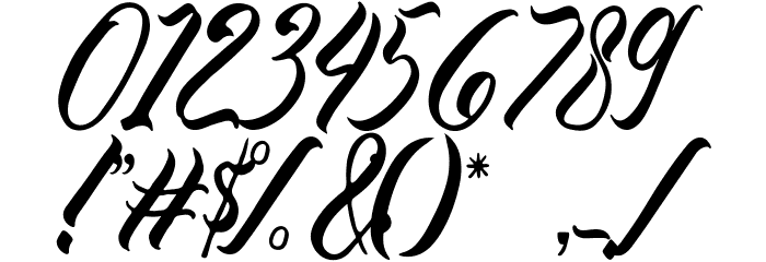 Barbassy Font OTHER CHARS