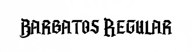 Barbatos Regular  Descarca Fonturi Gratis