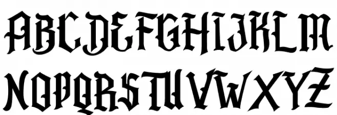 Barbatos Regular Schriftart Groß