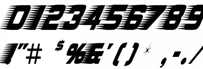 Barbatrick-Regular Font OTHER CHARS