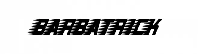Barbatrick  font caratteri gratis