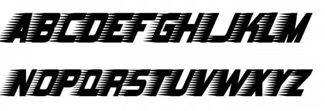 Barbatrick Schriftart Kleinbuchstaben
