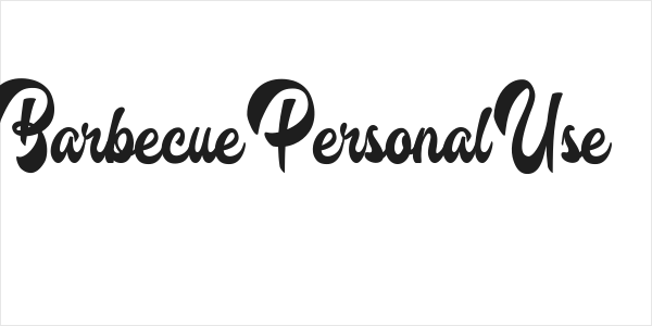 Barbecue Personal Use  Logo