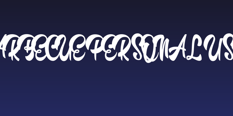 Barbecue Personal Use  Social Header