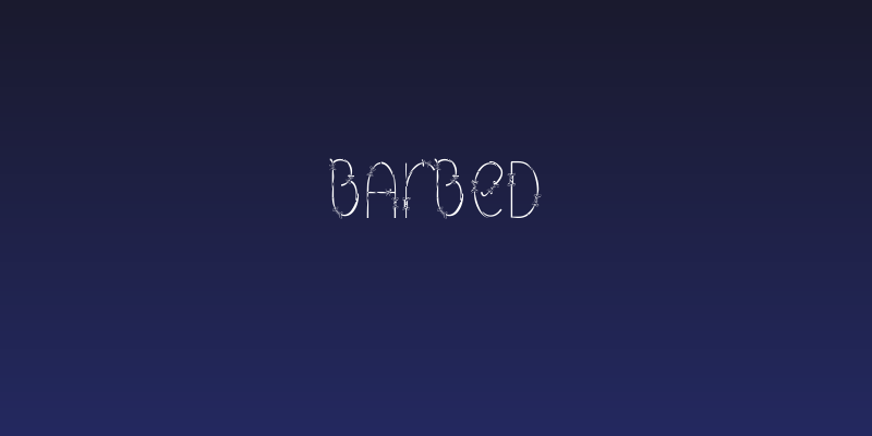 Barbed Social Header