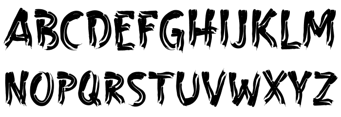 Barbeque Grill Font LOWERCASE