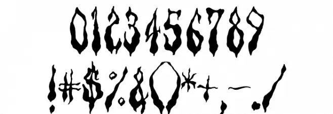 Barbeque Jr Font OTHER CHARS