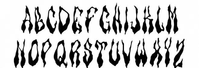Barbeque Jr Schriftart Groß