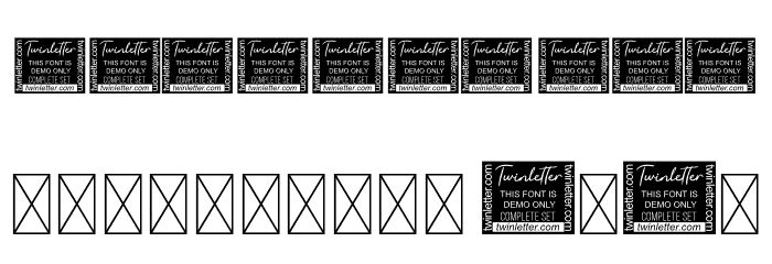 Barbeque Personal Use Font OTHER CHARS