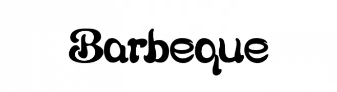 Barbeque  تنزيل الخطوط