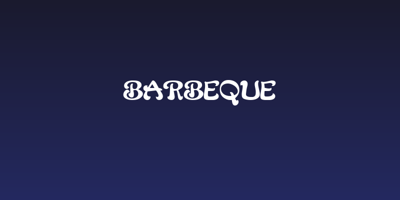 Barbeque Social Header