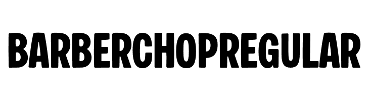 Barber Chop Regular  नि: शुल्क फ़ॉन्ट्स डाउनलोड