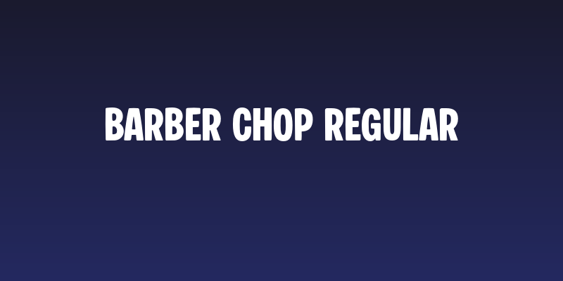Barber Chop Regular Social Header