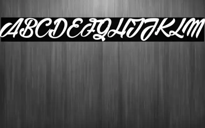 Barber Street light_PersonalUseOnly Font examples