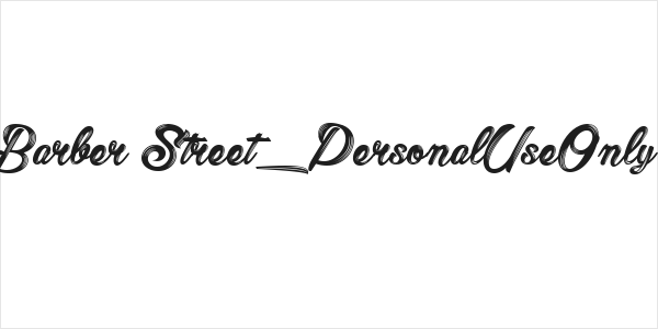 Barber Street_PersonalUseOnly Logo